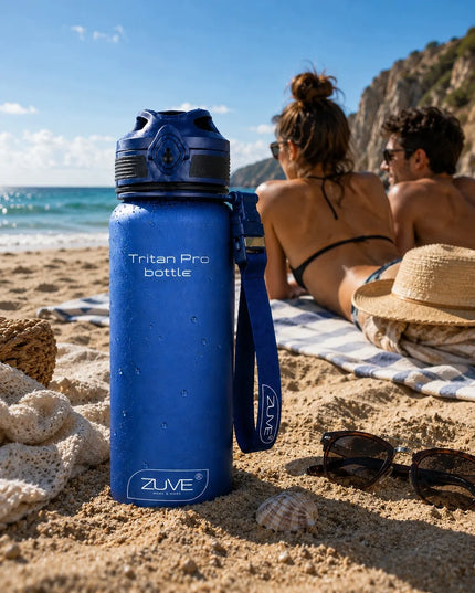 ZUVE Tritan ProBottle sportinė gertuvė vandeniui, 1 l, iš Tritan, be BPA