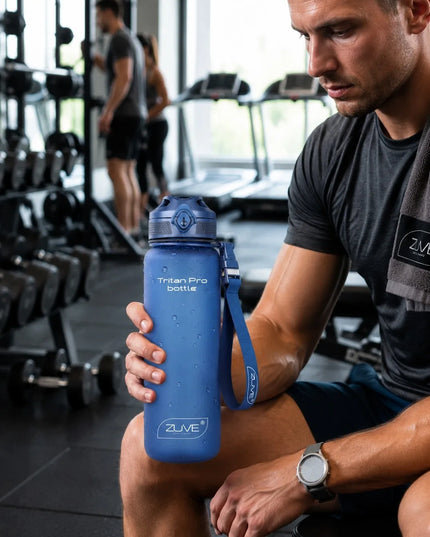 ZUVE Tritan ProBottle sportinė gertuvė vandeniui, 1 l, iš Tritan, be BPA