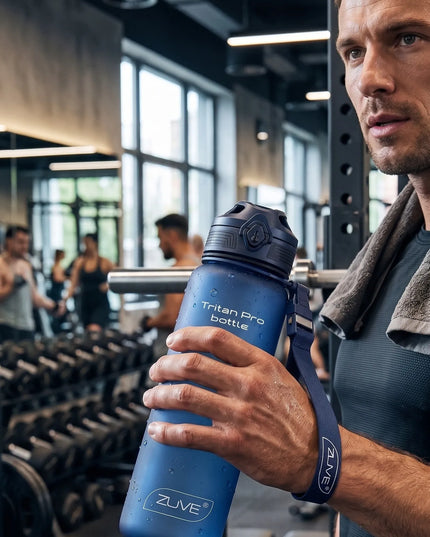ZUVE Tritan ProBottle sportinė gertuvė vandeniui, 1 l, iš Tritan, be BPA
