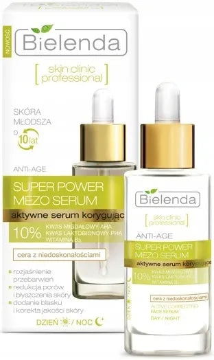 Bielenda Skin Clinic Professional Super Power Mezo korekuojantis serumas 30ml