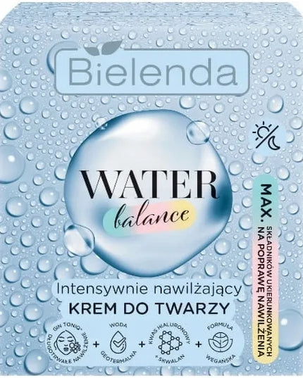 Bielenda Water Balance intensyviai drėkinamasis veido kremas 50ml
