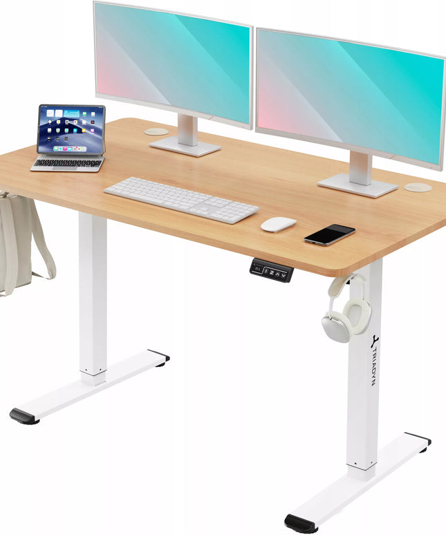 Reguliuojamo aukščio elektrinis kompiuterio stalas Triadyn WorkBase 1206 120x60cm