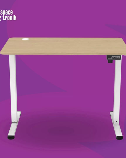 Reguliuojamo aukščio elektrinis stalas Spacetronik 100x60, 72-118 cm
