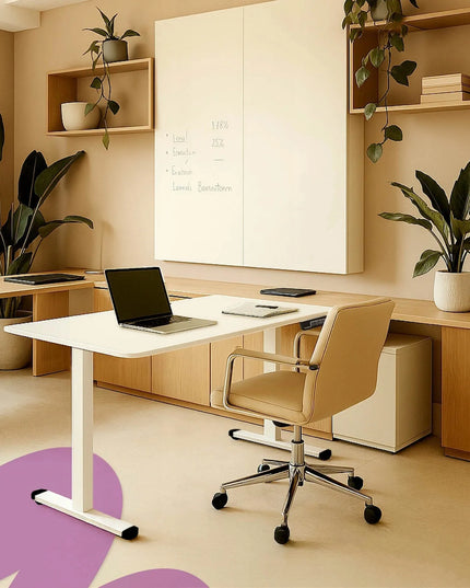 Reguliuojamo aukščio elektrinis stalas Spacetronik 100x60, 72-118 cm