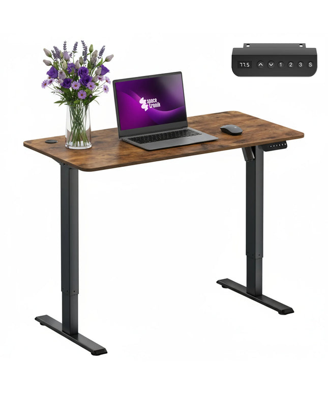 Reguliuojamo aukščio elektrinis stalas 120x60, 70kg, Spacetronik
