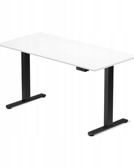 Reguliuojamo aukščio stalas LVNSystem Control Flex+ 138/67, juodas-baltas