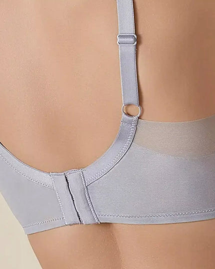 Moteriška liemenėlė Selene su pakietinimu, sutvirtintais šonais ir lankeliais, pilka, 75C