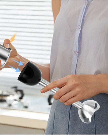 Daugiafunkcis rankinis trintuvas 4-in-1 Aigostar Buckle, galingas 1000W, smulkina ledą