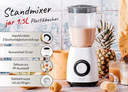 Adler AD4085 1,5L 1000W stalinis trintuvas