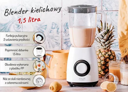 Adler AD4085 1,5L 1000W stalinis trintuvas