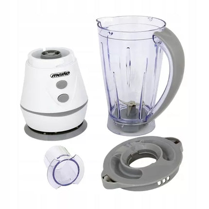 Stiklinis blenderis 1L 500W lengvas pilkas Mesko | MS4060