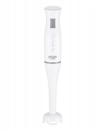 Rankinis blenderis 300W nerūdijantis plienas ergonomiška rankena Adler AD 4622 BALTAS