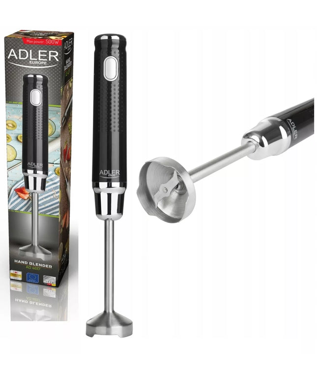 Rankinis maišytuvas Adler AD4617, 350W, nerūdijantis plienas, ergonomiškas, tylus variklis