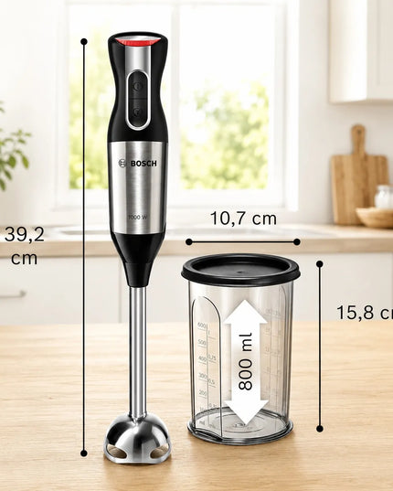 Rankinis trintuvas BOSCH ErgoMixx MS6CM61V2 1000W su vakuuminio pakavimo funkcija