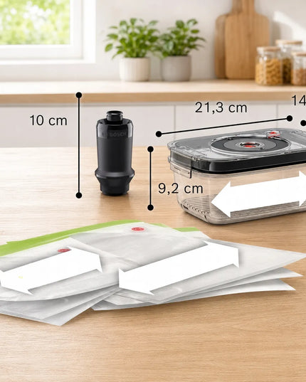 Rankinis trintuvas BOSCH ErgoMixx MS6CM61V2 1000W su vakuuminio pakavimo funkcija