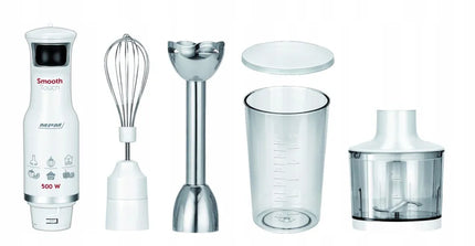 Rankinis trintuvas MPM MBL-28, baltas, 0,6 l, 500 W