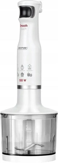 Rankinis trintuvas MPM MBL-28, baltas, 0,6 l, 500 W