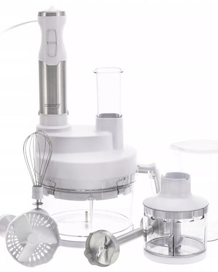 Daugiafunkcinis rankinis 1600W blenderis su 2L dubeniu, Turbo funkcija, tarka ir pjaustytuvu