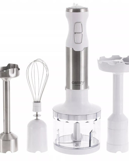 Daugiafunkcinis rankinis 1600W blenderis su 2L dubeniu, Turbo funkcija, tarka ir pjaustytuvu