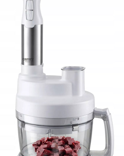 Daugiafunkcinis rankinis 1600W blenderis su 2L dubeniu, Turbo funkcija, tarka ir pjaustytuvu