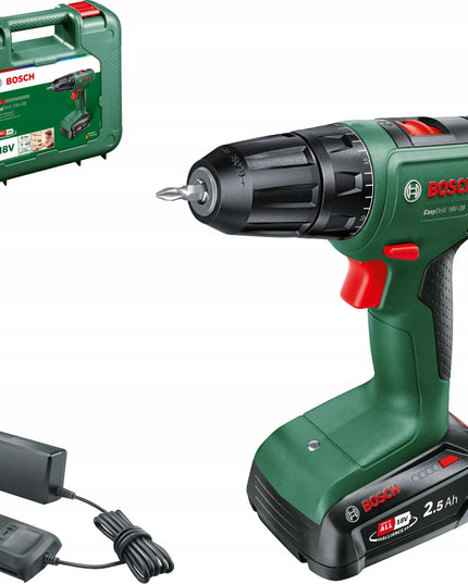 Akumuliatorinis gręžtuvas-suktuvas Bosch EasyDrill 18V-38 Set