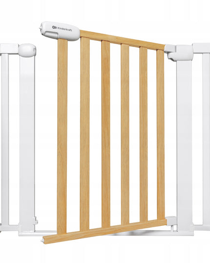 Mediniai apsauginiai prispaudžiami varteliai laiptams ir durims LOCK&GO Kinderkraft