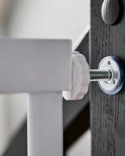 Mediniai apsauginiai prispaudžiami varteliai laiptams ir durims LOCK&GO Kinderkraft