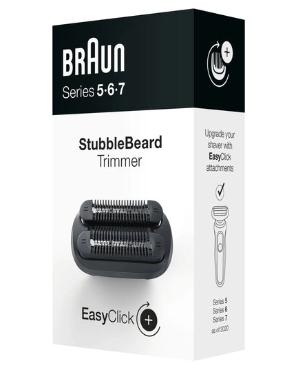 Braun EasyClick barzdos trimerio antgalis „Series 5“, „Series 6“ ir „Series 7“ skustuvams, nuo 2020 m.