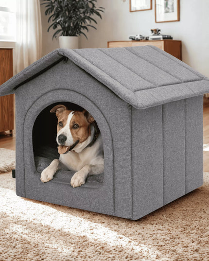 Šunų namelis Hobbydog R4 Ekolen, grafitinis, XL, 60x55 cm