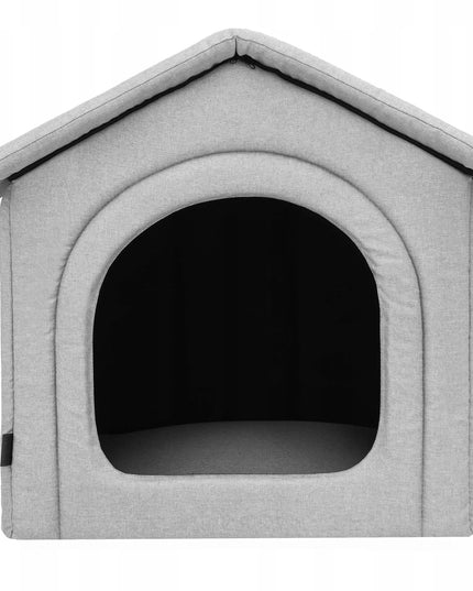 Šunų namelis Hobbydog – Šiltas, vandeniui atsparus audinio namelis šunims, 60x70 cm