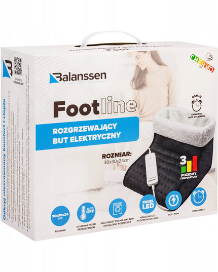 Balanssen FootLine 3 FW18405 elektrinis šildomasis batas, 3 temperatūros lygiai, 100 W