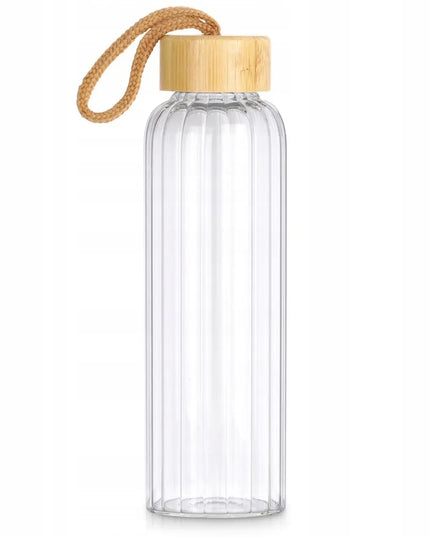 Vilde stiklinis butelis gėrimams, vandeniui, sultims, limonadui ir kokteiliams, 0,5 l