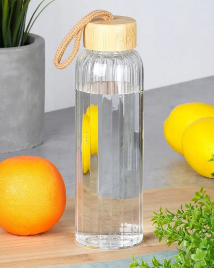 Vilde stiklinis butelis gėrimams, vandeniui, sultims, limonadui ir kokteiliams, 0,5 l