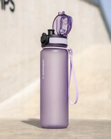 Wessper B4 TRITAN vandens gertuvė su snapeliu, 500 ml, violetinė