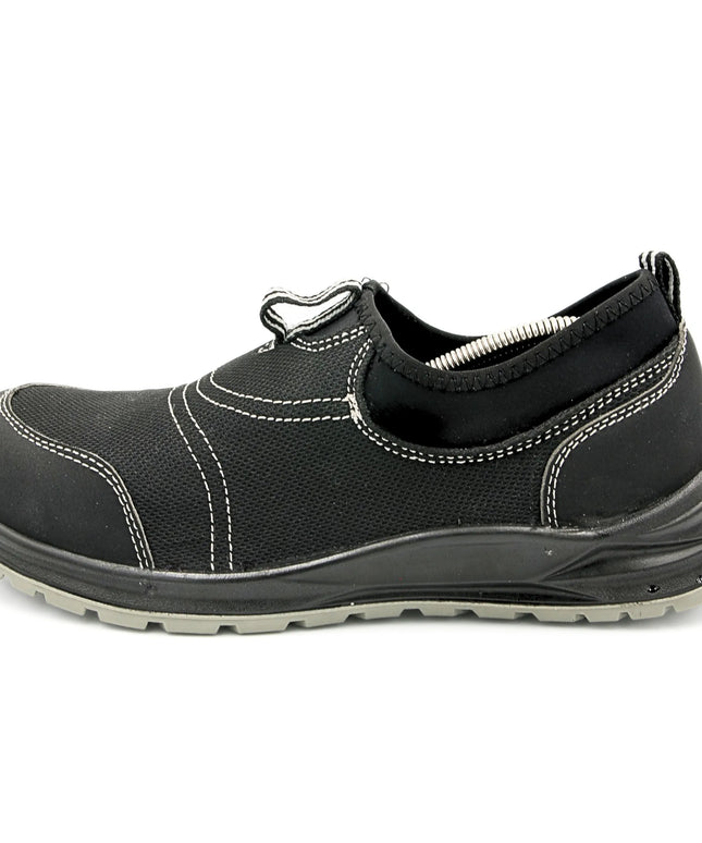 Specto unisex apsauginiai darbo pustbačiai S1P, užmaunami, su pirštų apsauga, 45 dydis