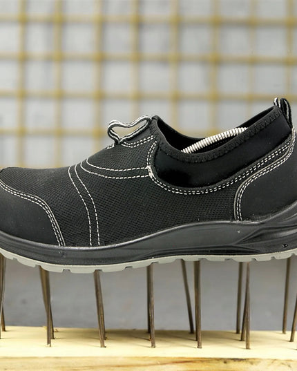 Specto unisex apsauginiai darbo pustbačiai S1P, užmaunami, su pirštų apsauga, 45 dydis