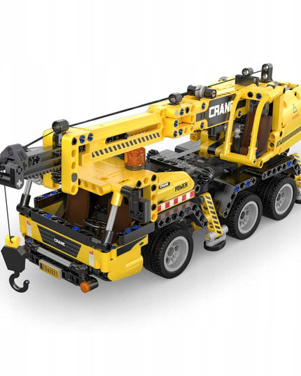 CADA statybiniai blokeliai, kranas 37 cm, didelė statybinė transporto priemonė 658 dalys