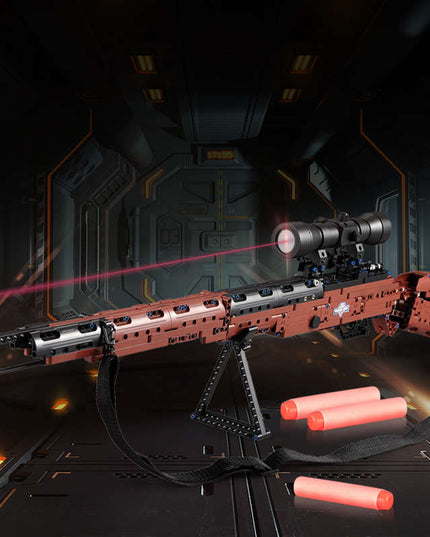 CADA Kaladėlių replika šautuvo 98K 653 detalės + šoviniai