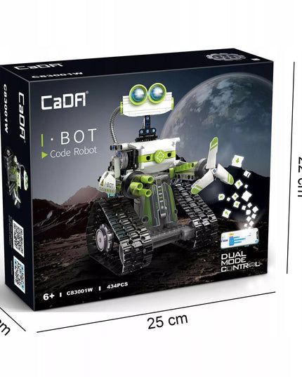 CaDA programuojamas technologinis robotas BOT 434 vnt. valdomas su LED