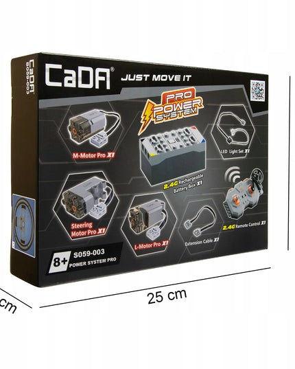 CADA PRO POWER SYSTEM RC VARIKLIS TRANSPORTUOTĖMS