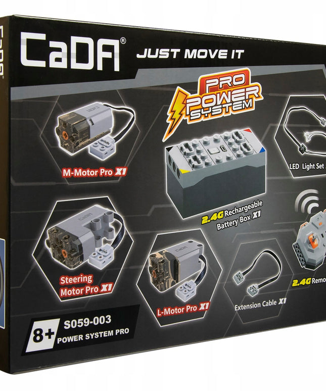 CADA PRO POWER SYSTEM RC VARIKLIS TRANSPORTUOTĖMS