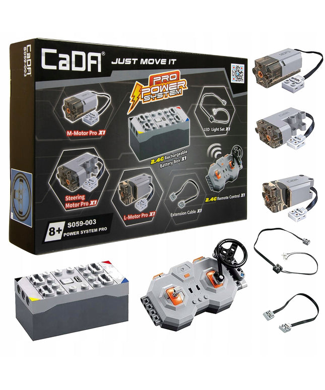 CADA PRO POWER SYSTEM RC VARIKLIS TRANSPORTUOTĖMS