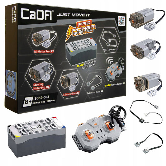 CADA PRO POWER SYSTEM RC VARIKLIS TRANSPORTUOTĖMS