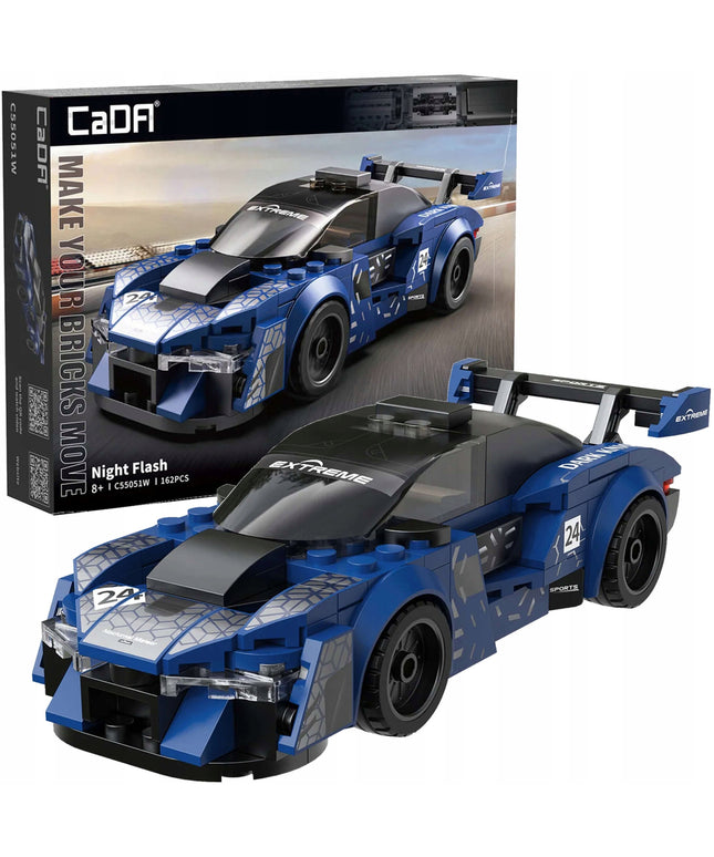 CADA NIGHT FLASH 162 ELEMENTŲ KONSTRUKTORIŲ RINKINYS