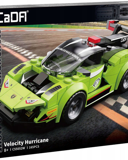 CADA konstrukcinių kaladėlių rinkinys VELOCITY HURRICANE 165 elementai