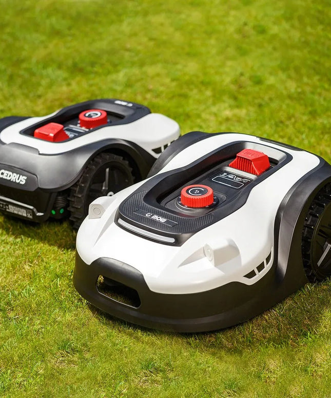 Robot vejapjovė Cedrus L20 C-MOW, automatinė vejos pjovimo kosiarka, 2000m² WiFi