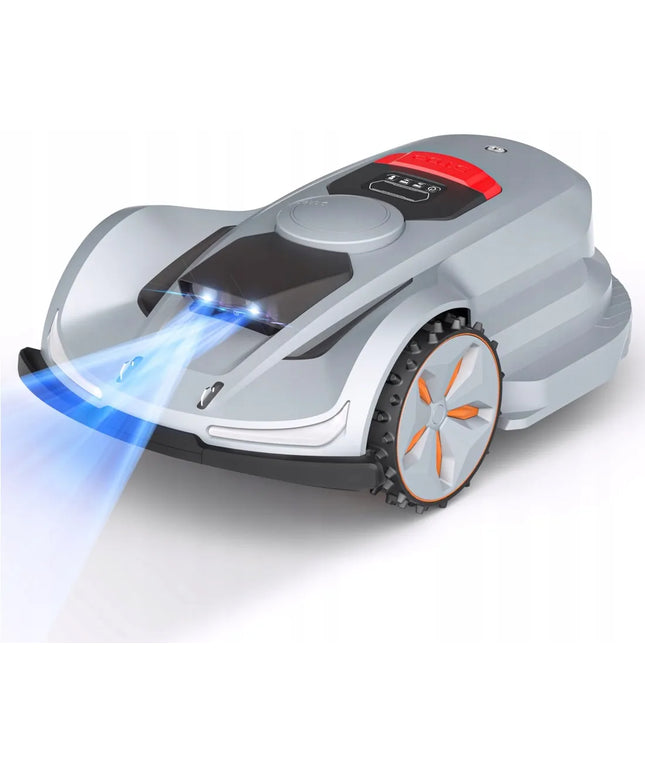 Robotinė vejapjovė CEDRUS X7 SUNSEEKER RTK, skirta iki 3000 m² plotui