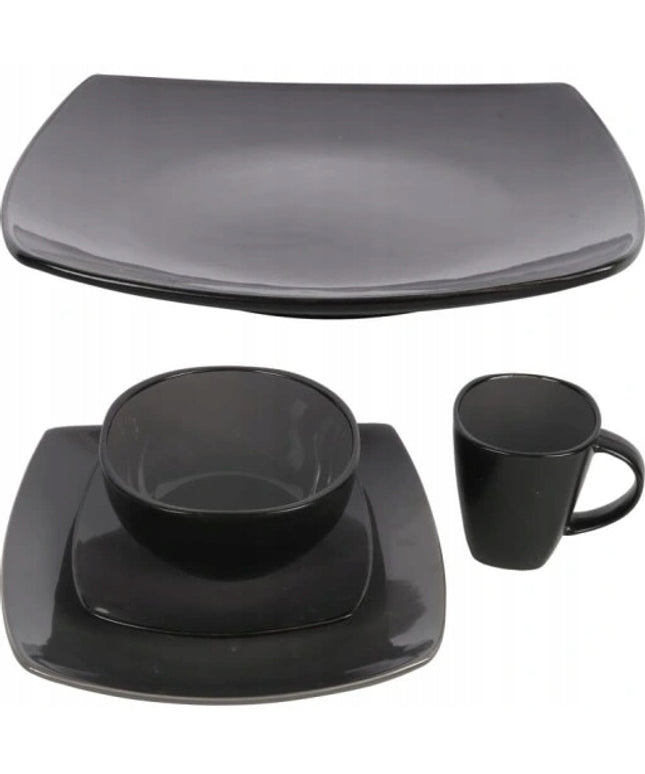 Keraminis 4 dalių pietų servizas, tinkamas plauti indaplovėje