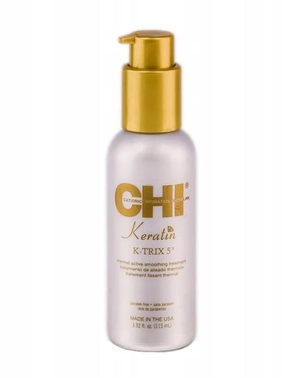 CHI Keratin KTRIX-5 glotninamasis nenuplaunamas kondicionierius, aktyvuojamas karščiu, 116 ml