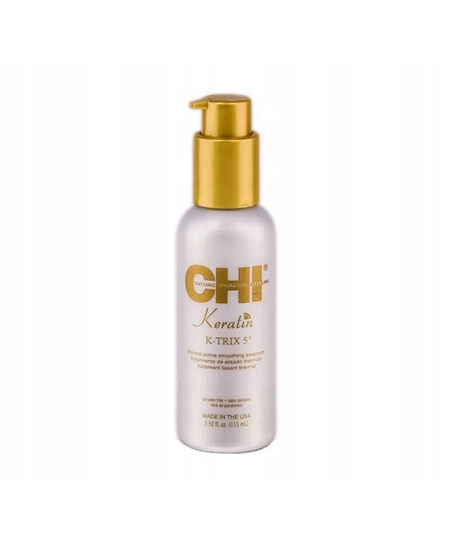 CHI Keratin KTRIX-5 glotninamasis nenuplaunamas kondicionierius, aktyvuojamas karščiu, 116 ml